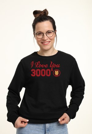 AVENGERS ENDGAME I LOVE YOU ICON - Sudadera - black