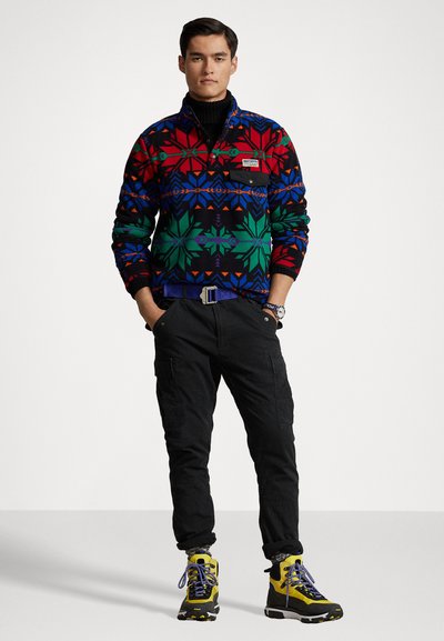 Polo Ralph Lauren SLIM FIT CANVAS CARGO PANT - Cargo trousers - black