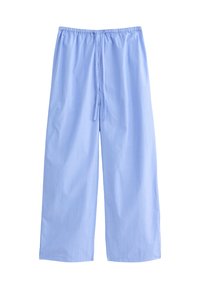 STRIPE PRINT WIDE LEG  - Pantalon classique - blue pattern
