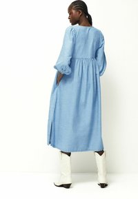 Next Jeansklänning - blue