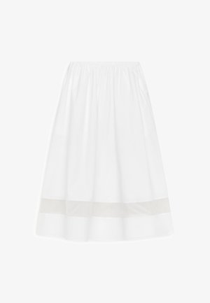 ARKET, ARKET ORGANZA PANEL MIDI SKIRT - Jupe trapèze - white