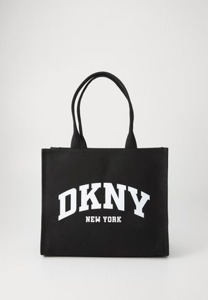 HADLEE TOTE - Tote bag - black/silver-coloured