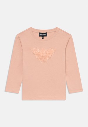Emporio Armani UNISEX - Μπλούζα με μακριά μανίκια - mahogany rose