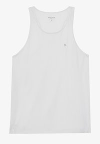 Pier One Sport ESSENTIAL 2 PACK MUSCLE VEST WITH RACER BACK - Top - white,black