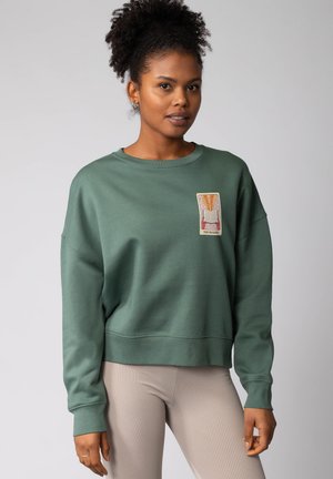 watapparel TAROT THE READER - Sweatshirt - green bay