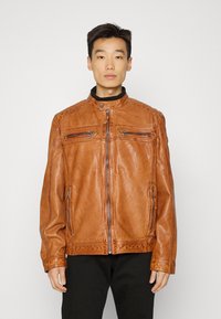 Gipsy by Mauritius Casaco de couro - cognac