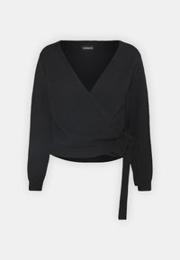 Strickjacke - black