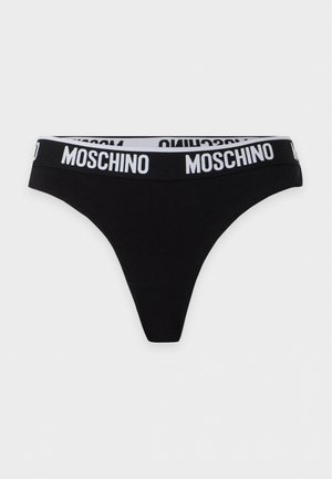 Moschino Underwear, CARRY OVER NEW BASIC ELASTIC STRETCH PERIZOMA - Слипове - nero