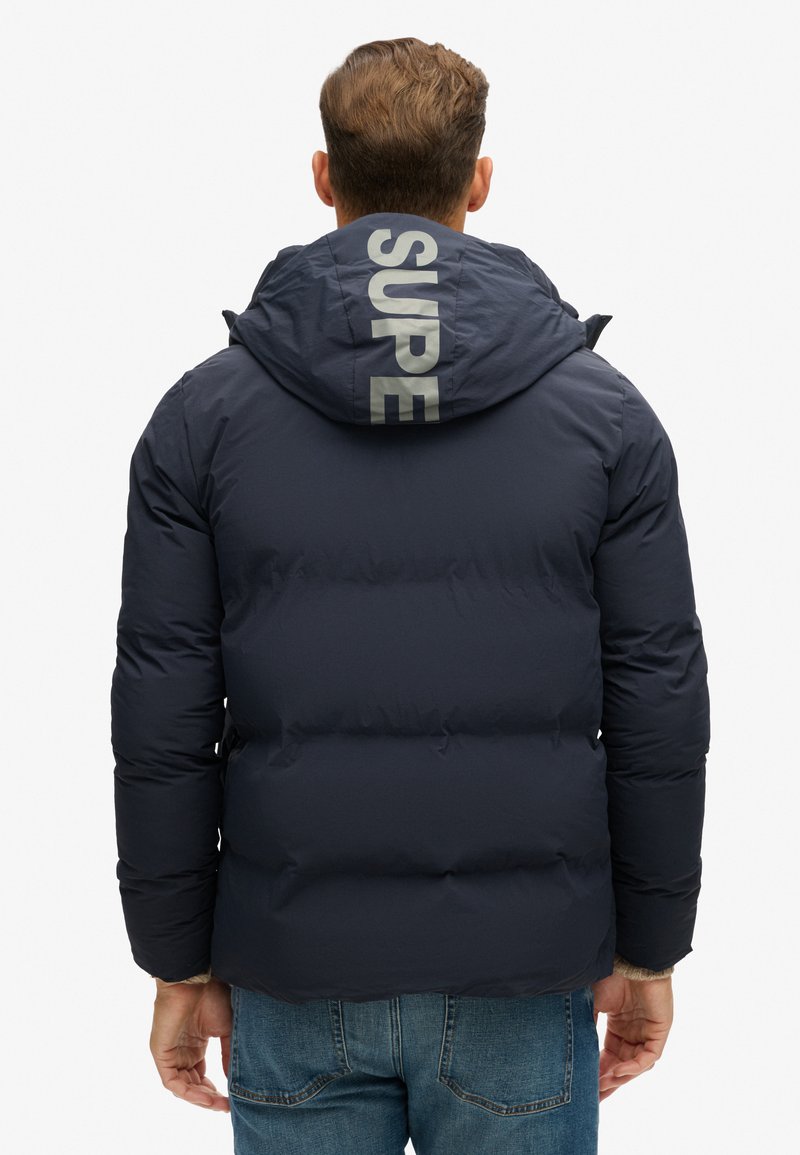 Eclipse Navy Superdry Blaue Winterjacke Eclipse Navy Superdry