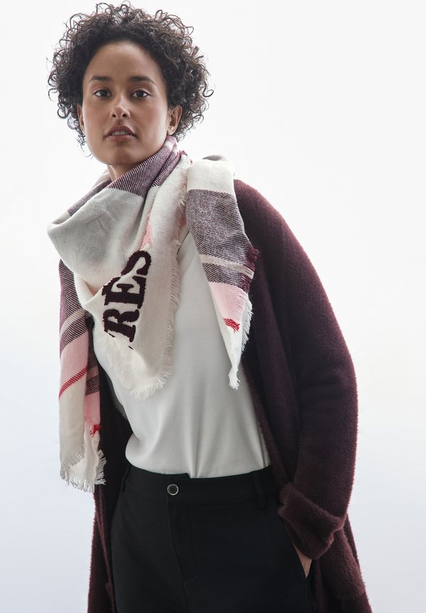 KARIERTES - Schal - rot