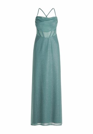 Vera Mont, VERA MONT ABENDKLEID IM GLITZER-LOOK - Galajurk - petrol grey