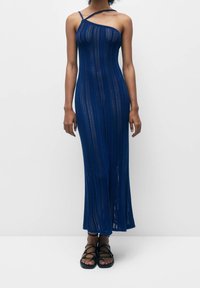 PULL&BEAR Robe longue - dark blue