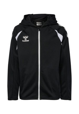 CORE - Sweater met rits - black white