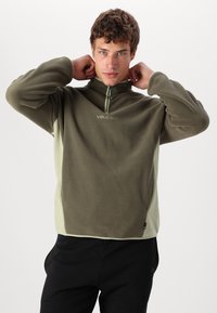Volcom ERROR MOCK NECK - Fleece jumper - winter moss