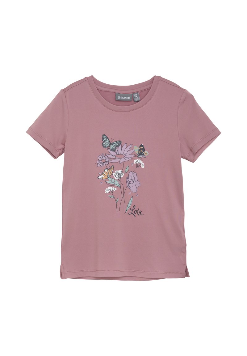 Color Kids COT-SHIRT - Triko s potiskem - foxglove