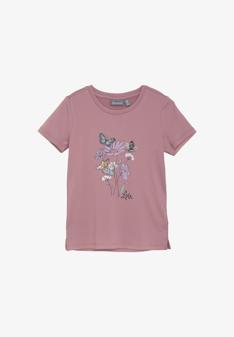 Color Kids COT-SHIRT - Triko s potiskem - foxglove