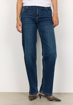 SC-KIMBERLY 34-B - Džinsi ar taisnām starām - dark blue denim
