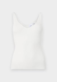 VIWENNIE V-NECK - Stickad tröja - cloud dancer