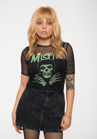 Paradiso Clothing MISFITS HANDS CROP  - Blouse - black