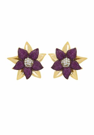 MARGUERITE DAISY FLOWER LARGE STUD  - Earrings - pink