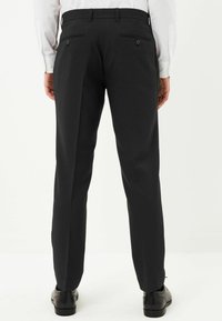 Next SKINNY FIT PLAIN FRONT - Bukser - black