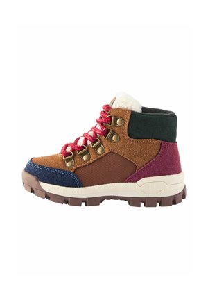 Next Schnürstiefelette - tan brown colourblock