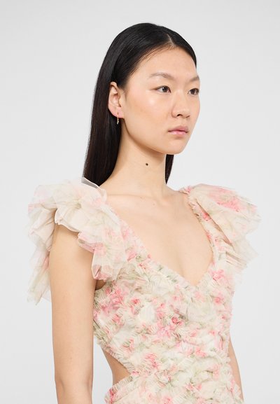 Needle & Thread SUMMER POSY LOLA BACKLESS BALLERINA DRESS - Cocktail dress / Party dress - moonshine/coral