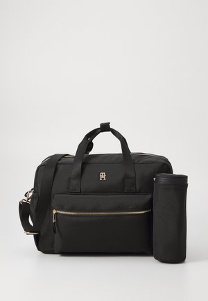 ESSENTIAL CHANGING BAG UNISEX - Saco de fraldas - black