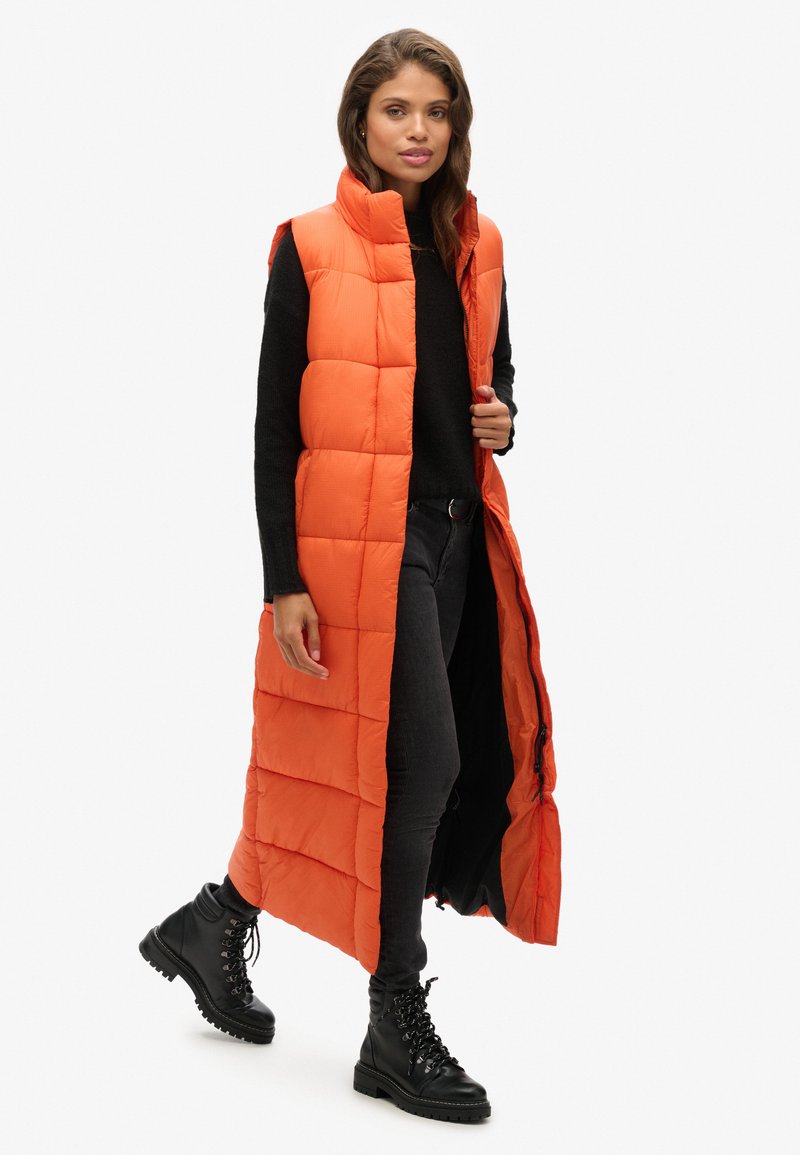 Superdry & Co Bodywarmer oranje Superdry & Co Bodywarmer oranje