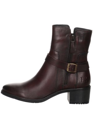 RUBY  - Cowboy/biker ankle boot - bordo