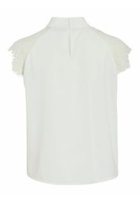 VILA MIT KURZEN ÄRMELN VISIMPLY  - Blūze - snow white