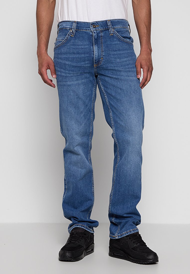 mustang Straight leg jeans blauw