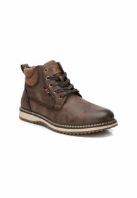 XTI Botines con cordones - brown