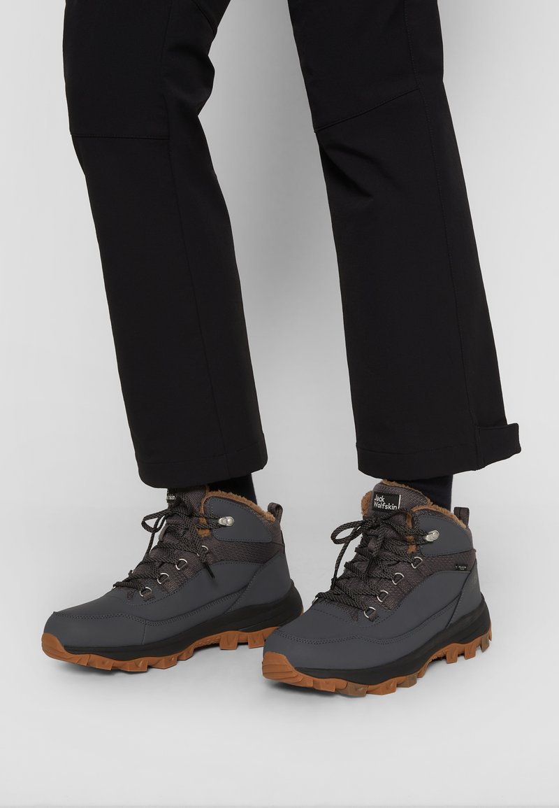 Jack Wolfskin EVERQUEST TEXAPORE MID Snowboots dark grey/phantom