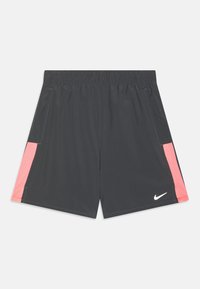 Nike Performance CHALLENGER UNISEX - Pantal�ón corto de deporte - iron grey/sunset pulse/reflective silver