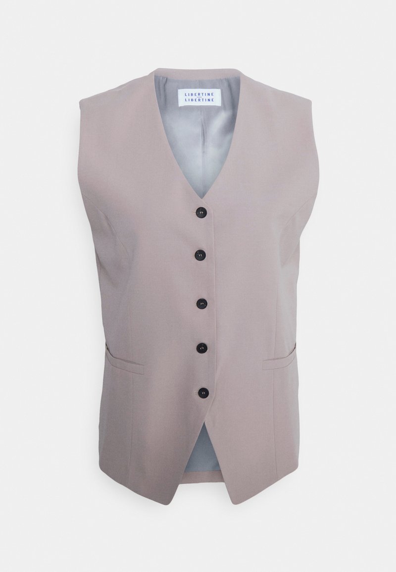 Damen Leichte Jacken | Libertine-Libertine BEHIND Weste taupe - BW73711 Damen Leichte Jacken | Libertine-Libertine BEHIND Weste taupe - BW73711