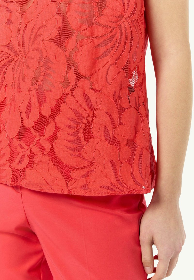 comma Bluse - koralle