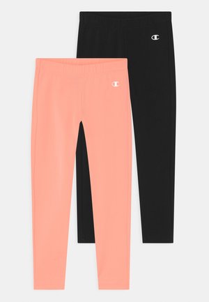 AMERICAN CLASSICS 2 PACK - Leggings - black