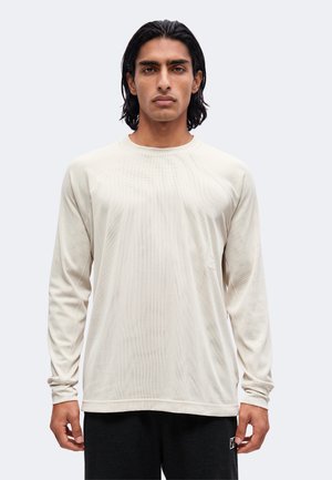 Nike Performance, M NK DF NAC LS TOP MOIRE MESH - Блуза с дълги ръкави - light orewood brown
