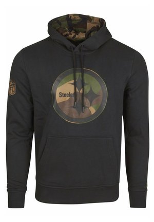 NFL PITTSBURGH STEELERS - Kapuzenpullover - black wood camo