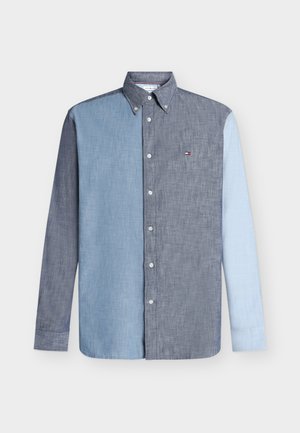 Tommy Hilfiger, CHAMBRAY BLOCKING SEASONAL QUALITY - Πουκάμισο - mid blue / check
