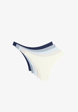 OYSHO, pack of 5 - Culotte brésilienne - blue