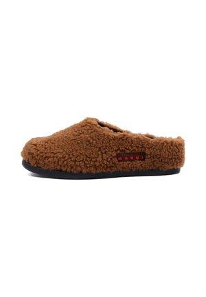 Marni, SABOT - Chaussons - brown