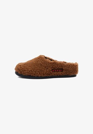 Marni, SABOT - Chaussons - brown