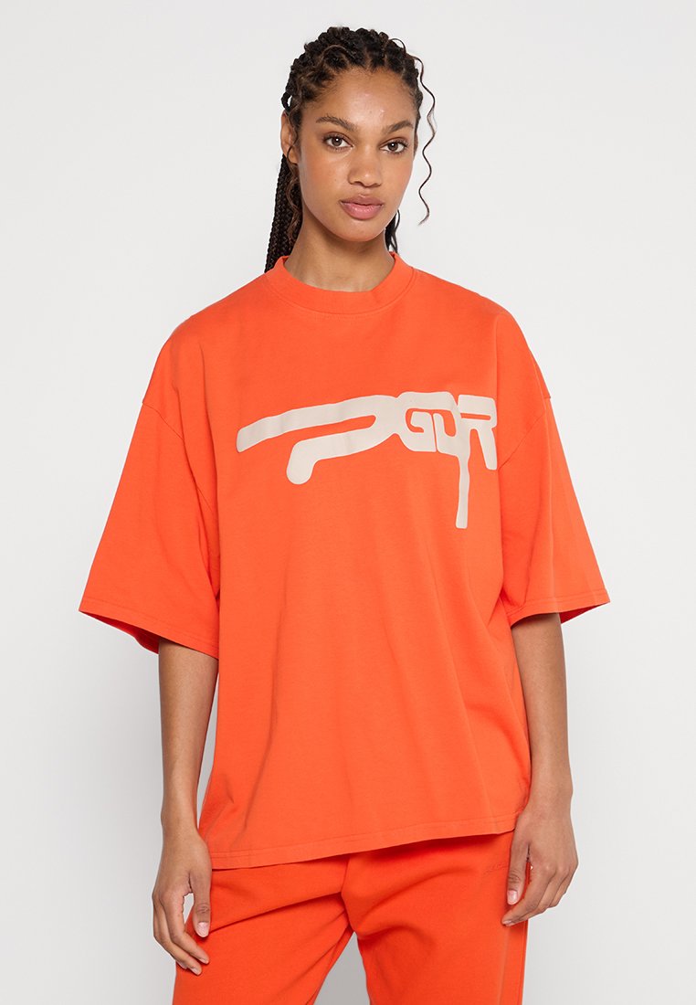 Pegador T-shirt print oranje