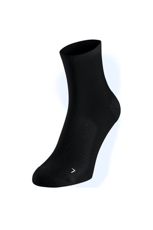 ODLO, SOCKS QUARTER ESSENTIAL UNISEX - Sportsokken - black