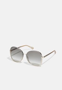 FRANKY OVERSIZED ROUND ACETATE SUNGLASSES - Saulesbrilles - grey