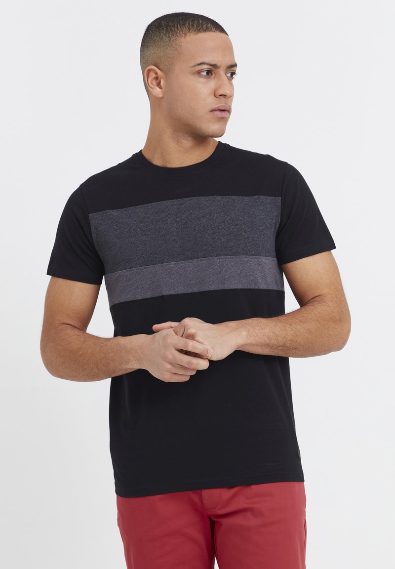 Solid - SDSASCHA - T-shirt con stampa - black, Ingrandire