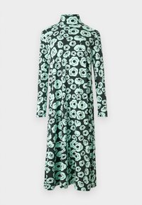 Marimekko CAVEA TUMMA - Džersio suknelė - dark green/turquoise/black