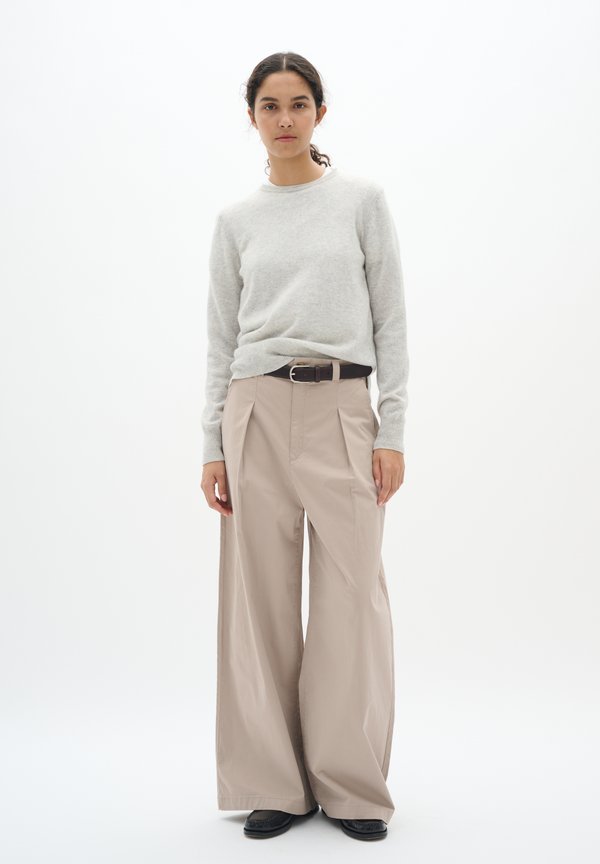 POSYIW WIDE - Stoffhose - clay